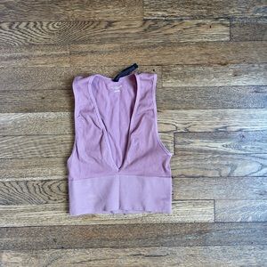 Urban outfitters plunge crop top